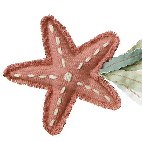Baguette magique en coton starfish Rose canyon, rose, olive, miel 5 - vertbaudet enfant 
