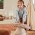 Panier enfant en coton giant mushroom Naturel, marron clair 5 - vertbaudet enfant 