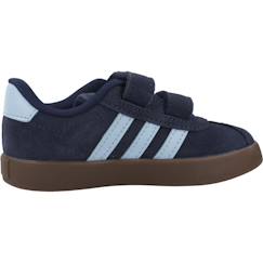 Chaussures-Basket bébé garçon en cuir court velcro