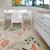 Tapis enfant lavable en coton botanic plants Bleu sauge, bleu vintage+Naturel, vert, moutarde, terracotta+Olive, rose, châtaigne, doré, naturel 17 - vertbaudet enfant 