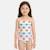 Maillot de bain fille 1 pièce rayé multicolore motif personnage minnie Rose 1 - vertbaudet enfant 