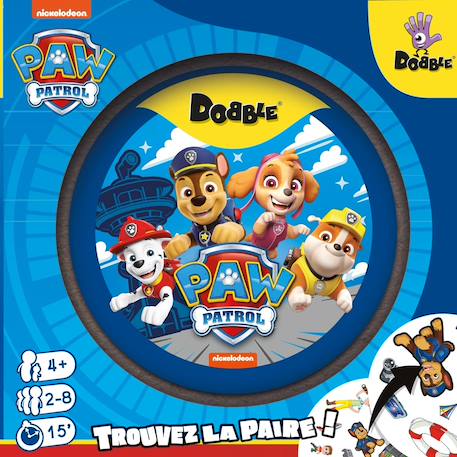 Jeu de cartes dobble pat patrouille – rapidité et observation – à partir de 6 ans Bleu 5 - vertbaudet enfant 