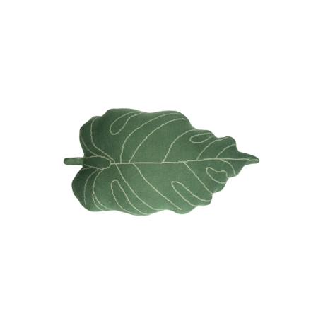 Coussin tricoté enfant baby leaf Vert, vert clair 2 - vertbaudet enfant 
