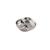 Assiette compartimentée bébé en inox micro-ondable Barbe à papa+Vert-de-gris 1 - vertbaudet enfant 