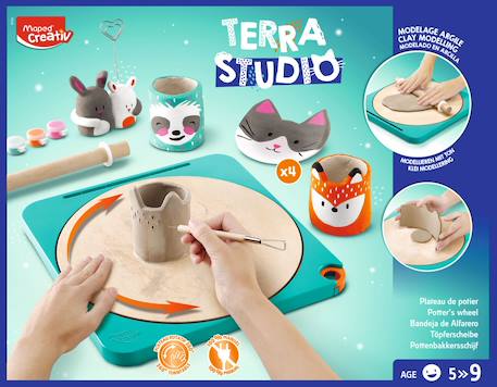 Kit atelier de poterie MULTICOLORE 4 - vertbaudet enfant 