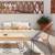 Coussin enfant en coton palm Naturel, vert moyen, terracotta 3 - vertbaudet enfant 