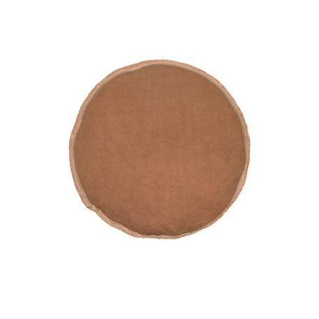 Pouf enfant en coton chill Châtaigne+Miel 1 - vertbaudet enfant 