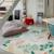Tapis enfant lavable en coton botanic plants Bleu sauge, bleu vintage+Naturel, vert, moutarde, terracotta+Olive, rose, châtaigne, doré, naturel 7 - vertbaudet enfant 