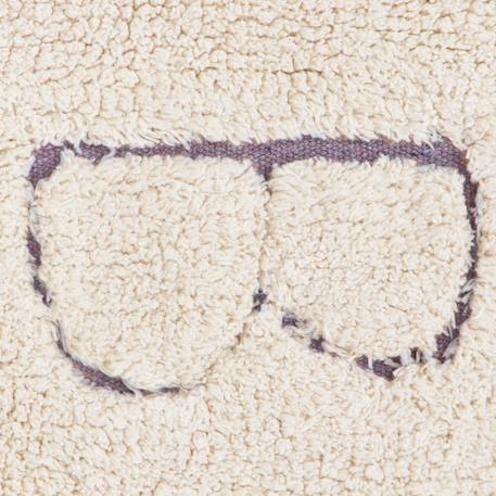 Tapis enfant lavable en coton rugcycled abc Naturel+Naturel, olive 9 - vertbaudet enfant 