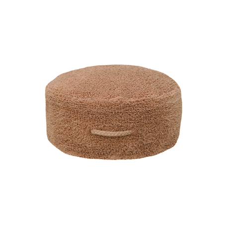 Pouf enfant en coton chill Châtaigne+Miel 2 - vertbaudet enfant 