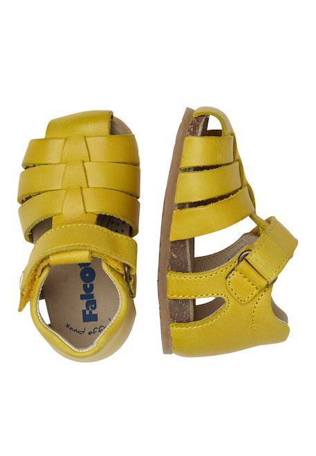 Sandales semi alby Beige-+Jaune-+Marine-+Rose-+Rouge-+Vert- 9 - vertbaudet enfant 