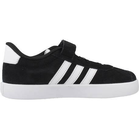 Baskets garçon en cuir à scratch court Noir 1 - vertbaudet enfant 