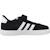 Baskets garçon en cuir à scratch court Noir 1 - vertbaudet enfant 