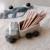 Set de mini paniers en coton truck Naturel, gris foncé, bleu vintage 1 - vertbaudet enfant 