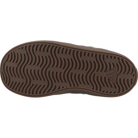 Basket bébé garçon en cuir court velcro Bleu indigo 6 - vertbaudet enfant 