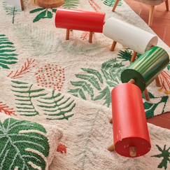 Linge de maison et décoration-Décoration-Tapis enfant lavable en coton botanic plants