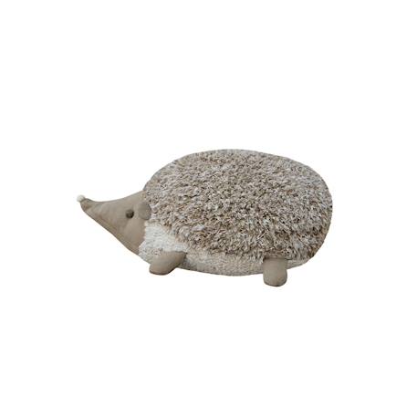 Coussin de sol enfant en coton hedgehog Naturel, marron clair 2 - vertbaudet enfant 