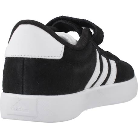 Baskets garçon en cuir à scratch court Noir 3 - vertbaudet enfant 