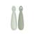 Pré-cuillères d'apprentissage silicone Rose sx+Vert 3 - vertbaudet enfant 