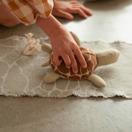 Peluche en coton ride & roll Bleu sauge, olive, toffee, naturel 5 - vertbaudet enfant 