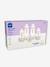 Coffret naissance biberons + sucette + boîte doseuse bleu+Sable 5 - vertbaudet enfant 