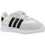 Basket bébé garçon en textile style vintage v Blanc white 5 - vertbaudet enfant 
