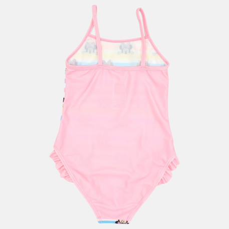 Maillot de bain fille 1 pièce rayé multicolore motif personnage minnie Rose 4 - vertbaudet enfant 