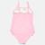 Maillot de bain fille 1 pièce rayé multicolore motif personnage minnie Rose 4 - vertbaudet enfant 