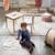 Tapis enfant lavable en coton rugcycled clouds Naturel, fil rugcycled 3 - vertbaudet enfant 