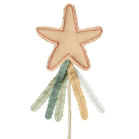 Baguette magique en coton starfish Rose canyon, rose, olive, miel 6 - vertbaudet enfant 
