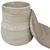 Panier enfant en coton giant mushroom Naturel, marron clair 6 - vertbaudet enfant 