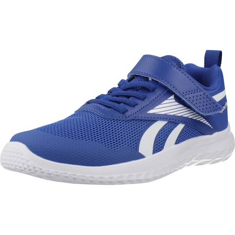 Basket garçon modèle rush runner 5 elastic la Bleu blue 4 - vertbaudet enfant 