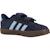 Basket bébé garçon en cuir court velcro Bleu indigo 5 - vertbaudet enfant 