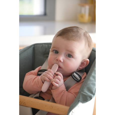 Lot de 2 pré-cuillères silicone 4 mois+ Barbe à papa 4 - vertbaudet enfant 