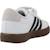 Baskets garçon en cuir à scratch court Blanc white 3 - vertbaudet enfant 