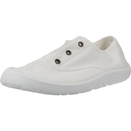 Basket garçon modèle bosco barefoot Beige beige+Blanc blanco+Bleu marino 10 - vertbaudet enfant 