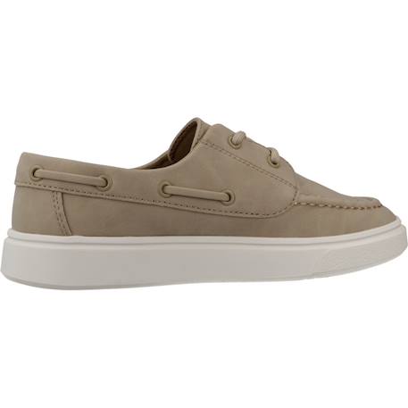 Chaussures bateau garçon modèle low cut lace up shoe Beige beige 1 - vertbaudet enfant 