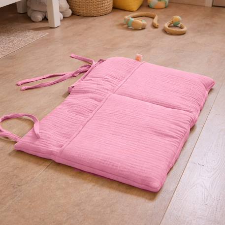 Range doudou en coton bio vichy Blanc+Fraise+Honey+Rose+Vichy 22 - vertbaudet enfant 
