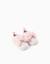 Baskets en tissu avec noeud Rose clair 1 - vertbaudet enfant 