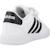 Baskets garçon en textile à scratch court classique Blanc white 3 - vertbaudet enfant 