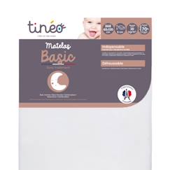 Chambre et rangement-Matelas bébé basic sans traitement déhoussable - indispensable