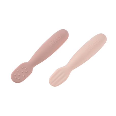 Lot de 2 pré-cuillères silicone 4 mois+ Barbe à papa 3 - vertbaudet enfant 