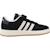 Baskets garçon en cuir à scratch rétro Noir black 1 - vertbaudet enfant 
