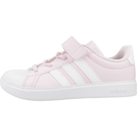 Basket fille en textile style urbain lacets Rose pink 2 - vertbaudet enfant 