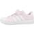 Basket fille en textile style urbain lacets Rose pink 2 - vertbaudet enfant 