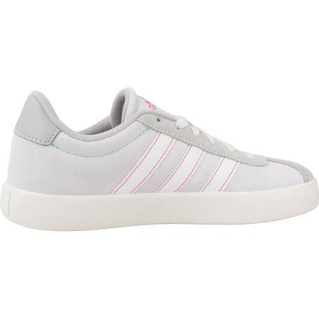 Baskets garçon en cuir à lacets court Gris grey 1 - vertbaudet enfant 