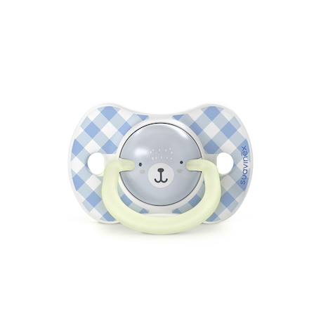 Lot de 2 sucettes phosphorescentes sx pro Wild & free bleu+Wild & free gris 3 - vertbaudet enfant 