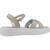 Sandales fille été confortable Beige beige+Blanc white+Noir black 1 - vertbaudet enfant 