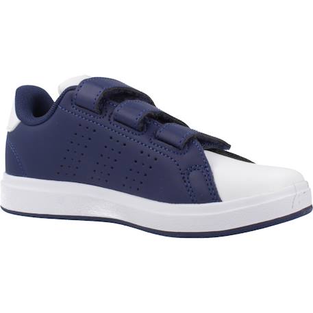Baskets garçon en textile à scratch classique Bleu blue 5 - vertbaudet enfant 