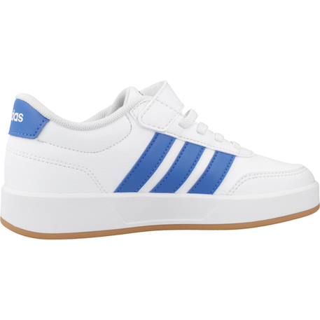 Baskets garçon en textile à scratch tennis Blanc white 1 - vertbaudet enfant 